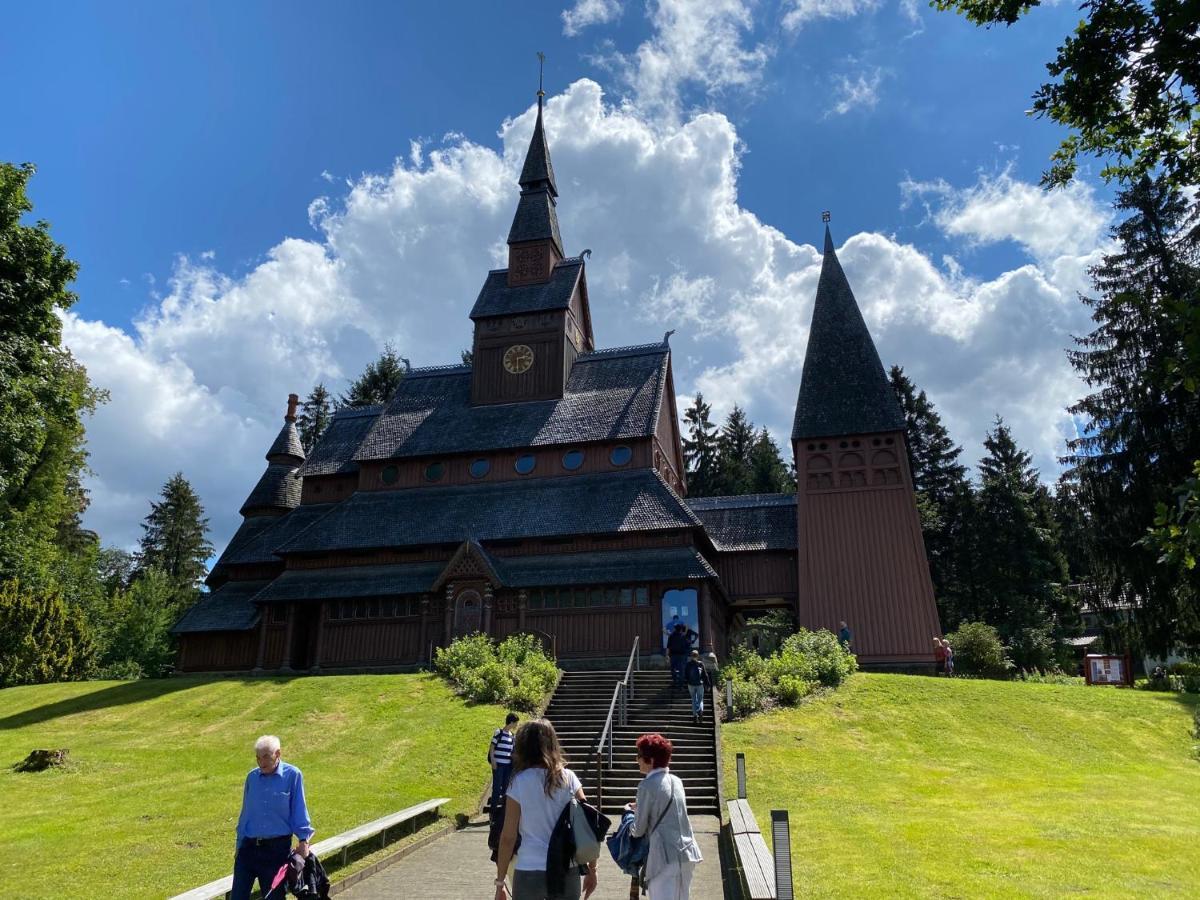 Steinmaennchen Ferienwohnung Goslar Exteriör bild