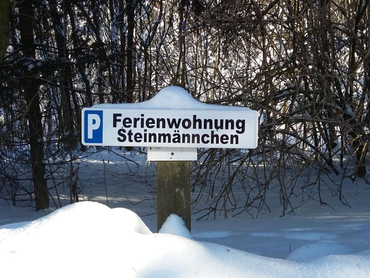 Steinmaennchen Ferienwohnung Goslar Exteriör bild